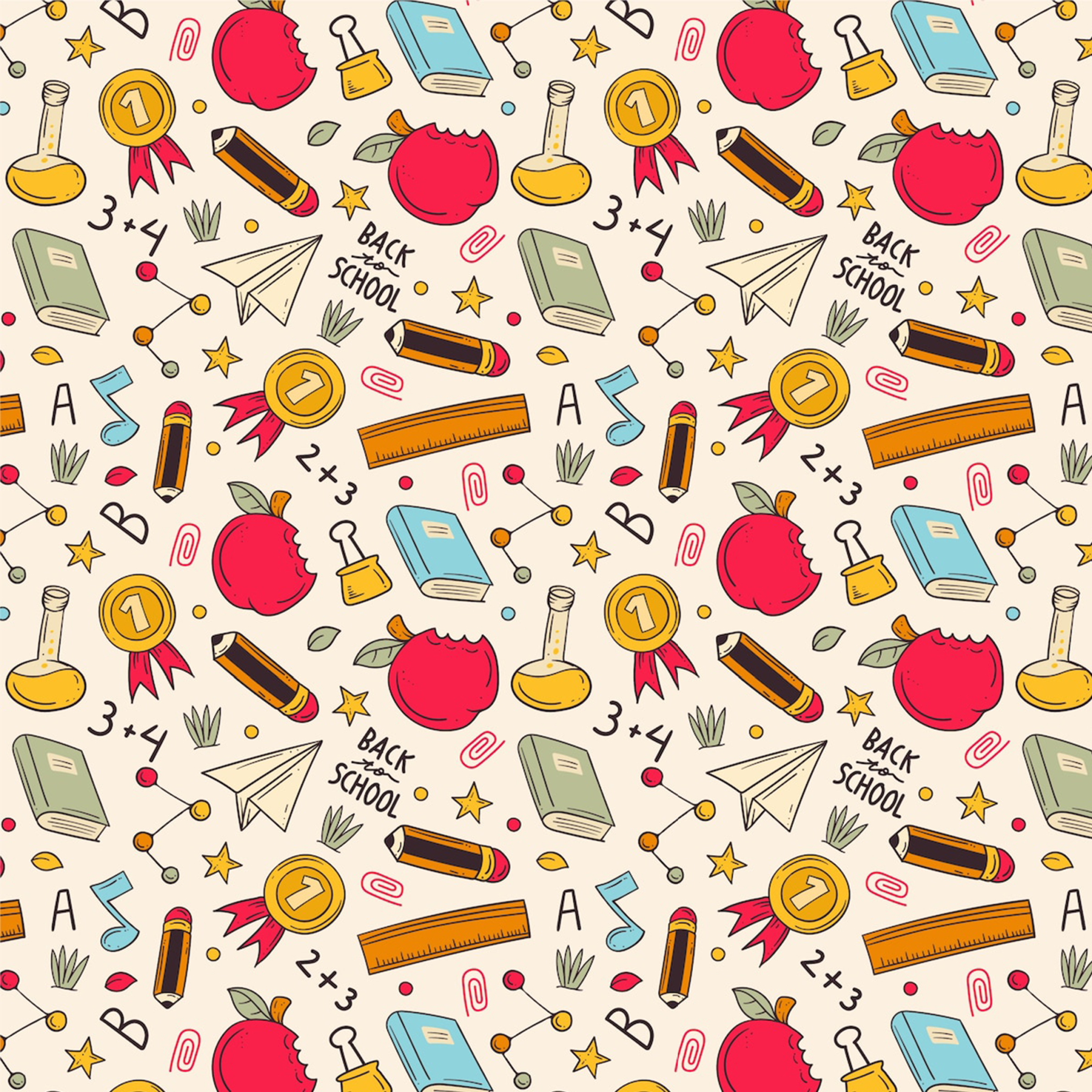 Mathematics Medal Back To School All Over Print Kids Tees