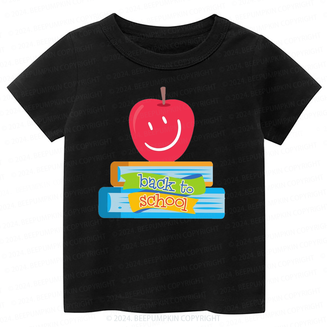 Bookstack Apple Books Back To School Shirt 