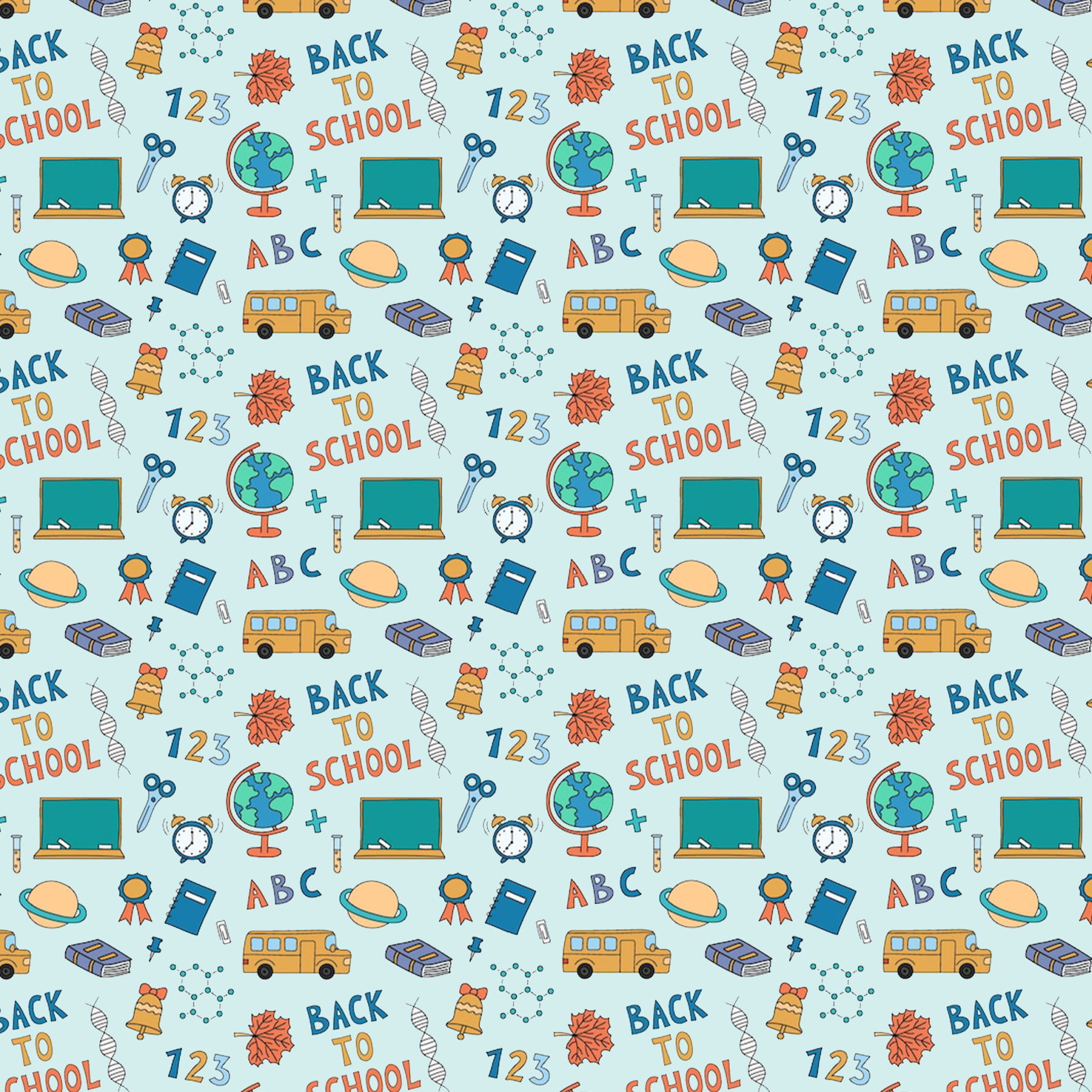 Globe Back To School All Over Print Kids Tees