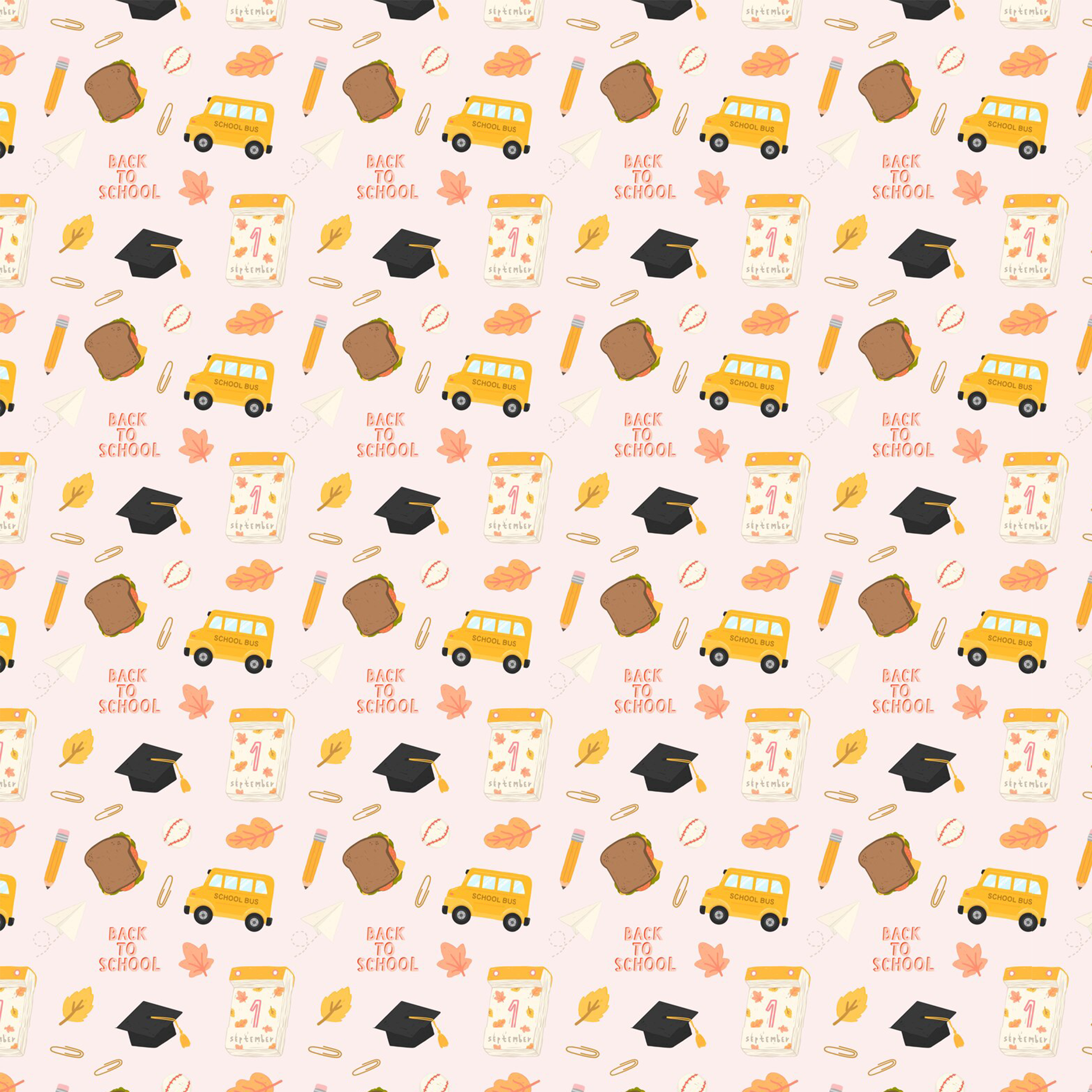 Sandwich Back To School All Over Print Kids Tees