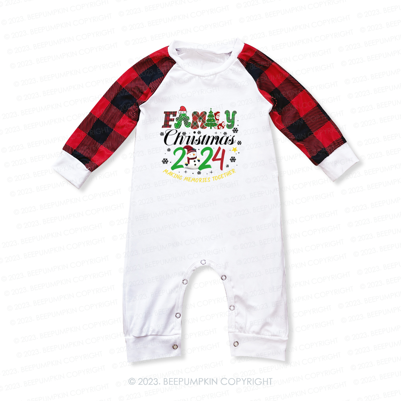 Make Memories Together at Christmas Matching Pajamas For Family Beepumpkin