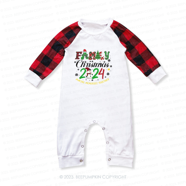 Make Memories Together at Christmas Matching Pajamas For Family Beepumpkin