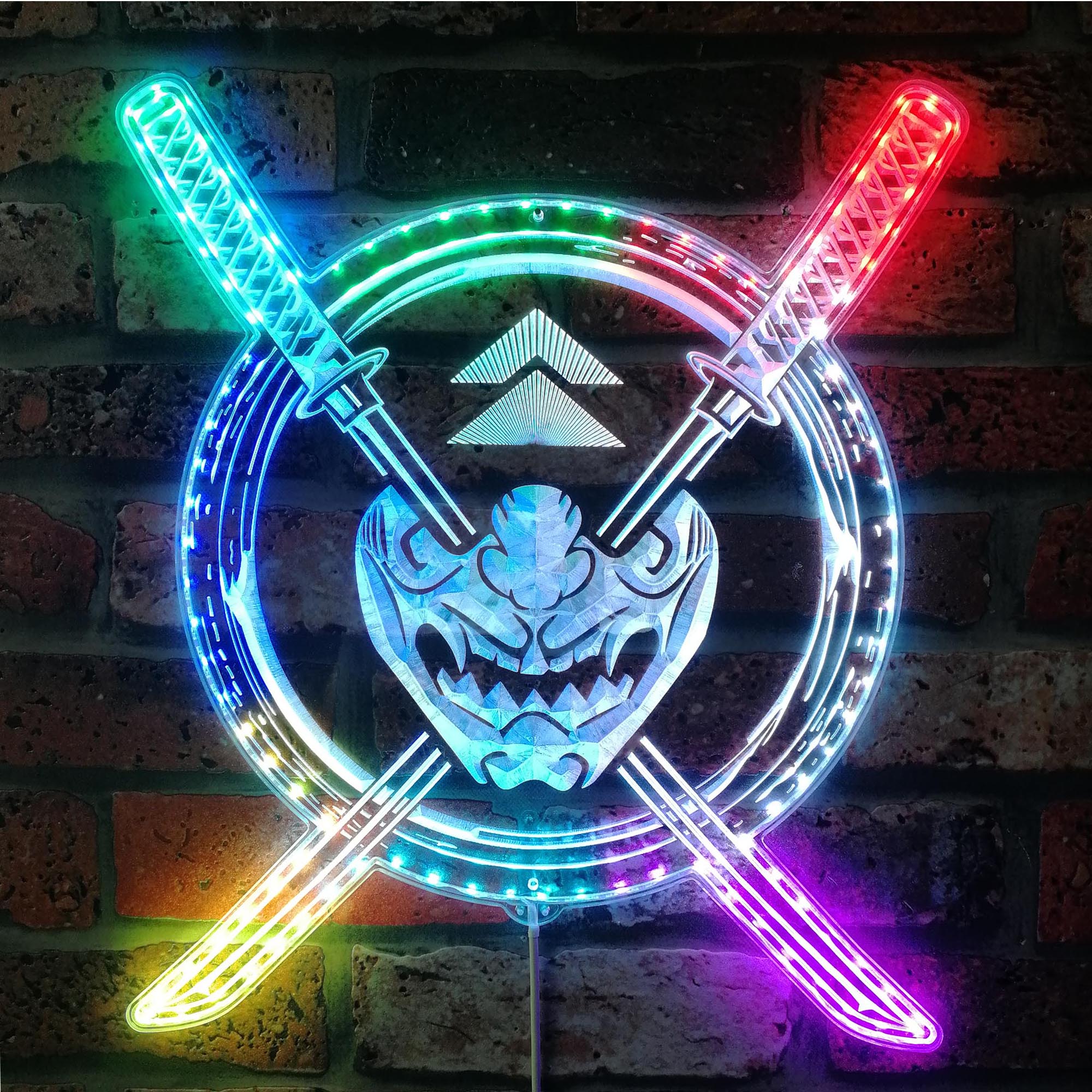 Ghost of Tsushima Samurai Dynamic RGB Edge Lit LED Sign