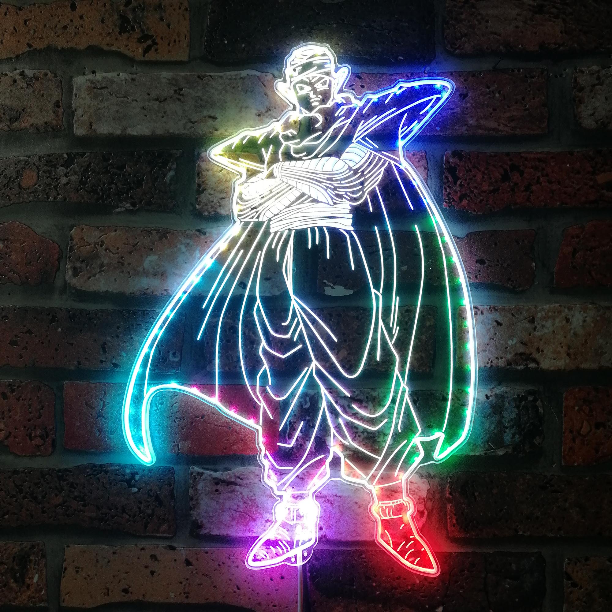 Dragonball Piccolo Dynamic RGB Edge Lit LED Sign