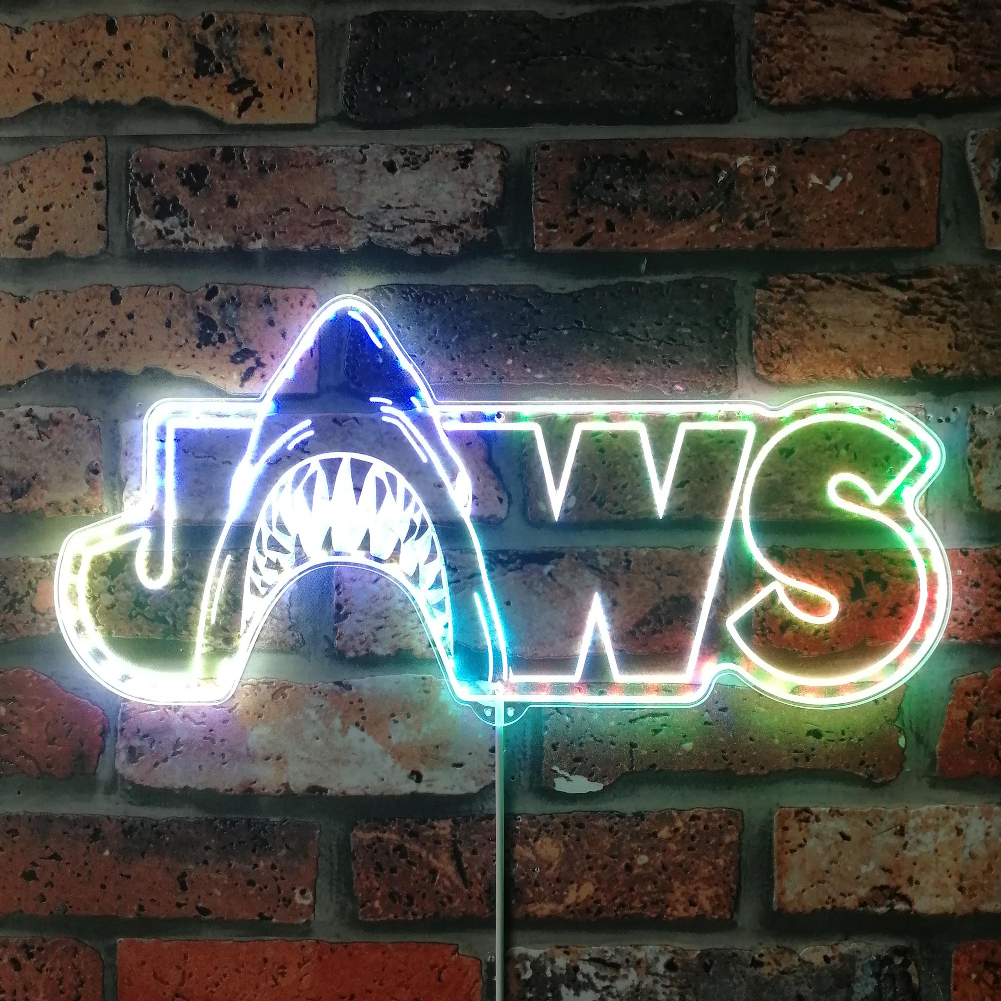 JAWS Dynamic RGB Edge Lit LED Sign