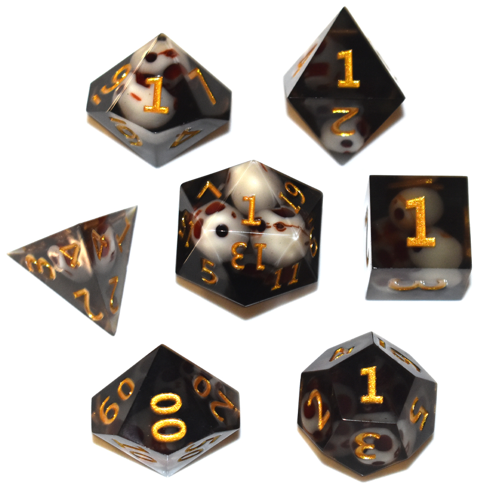 Black grimace with Gold