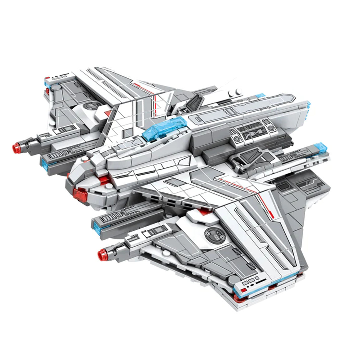 Military Fighter Model Building Blocks Set with Light (846PCS)