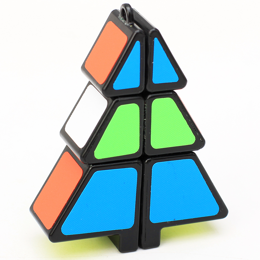Zcube Christmas Tree Shape Magic Cube Puzzle Toy Christmas Gift - Black