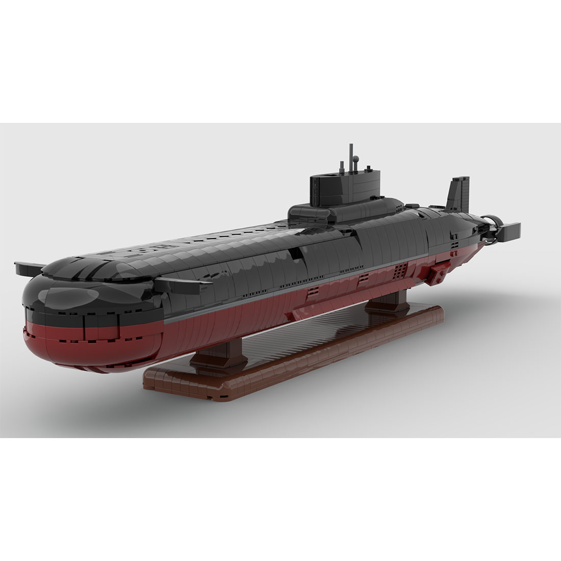MOC-193085 1/260 Scale Typhoon-Class Nuclear Submarine Building Blocks Set (2886PCS)