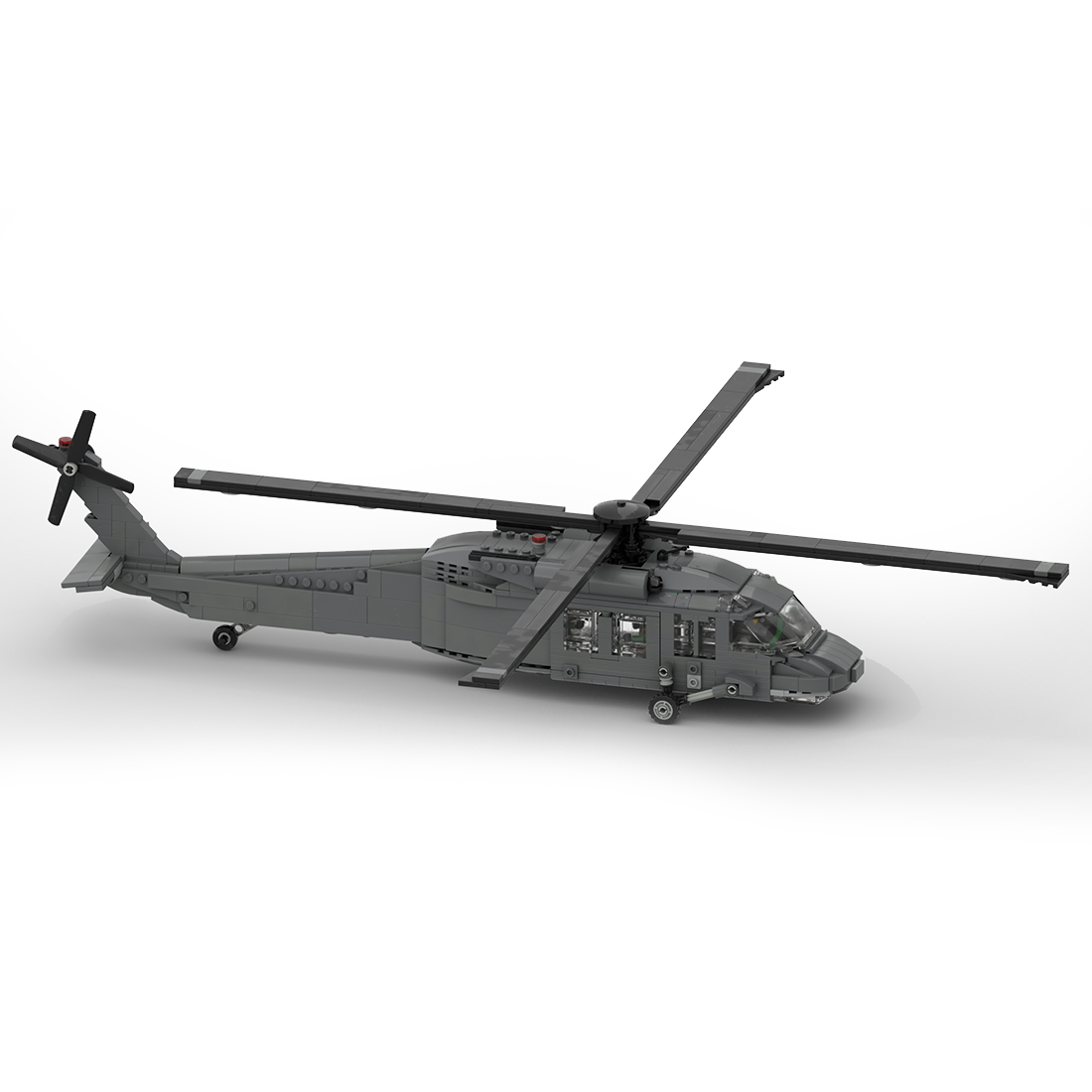 MOC-29506 Sikorsky UH-60 Black Hawk Model Military Theme Building Blocks Toys Set (810PCS)