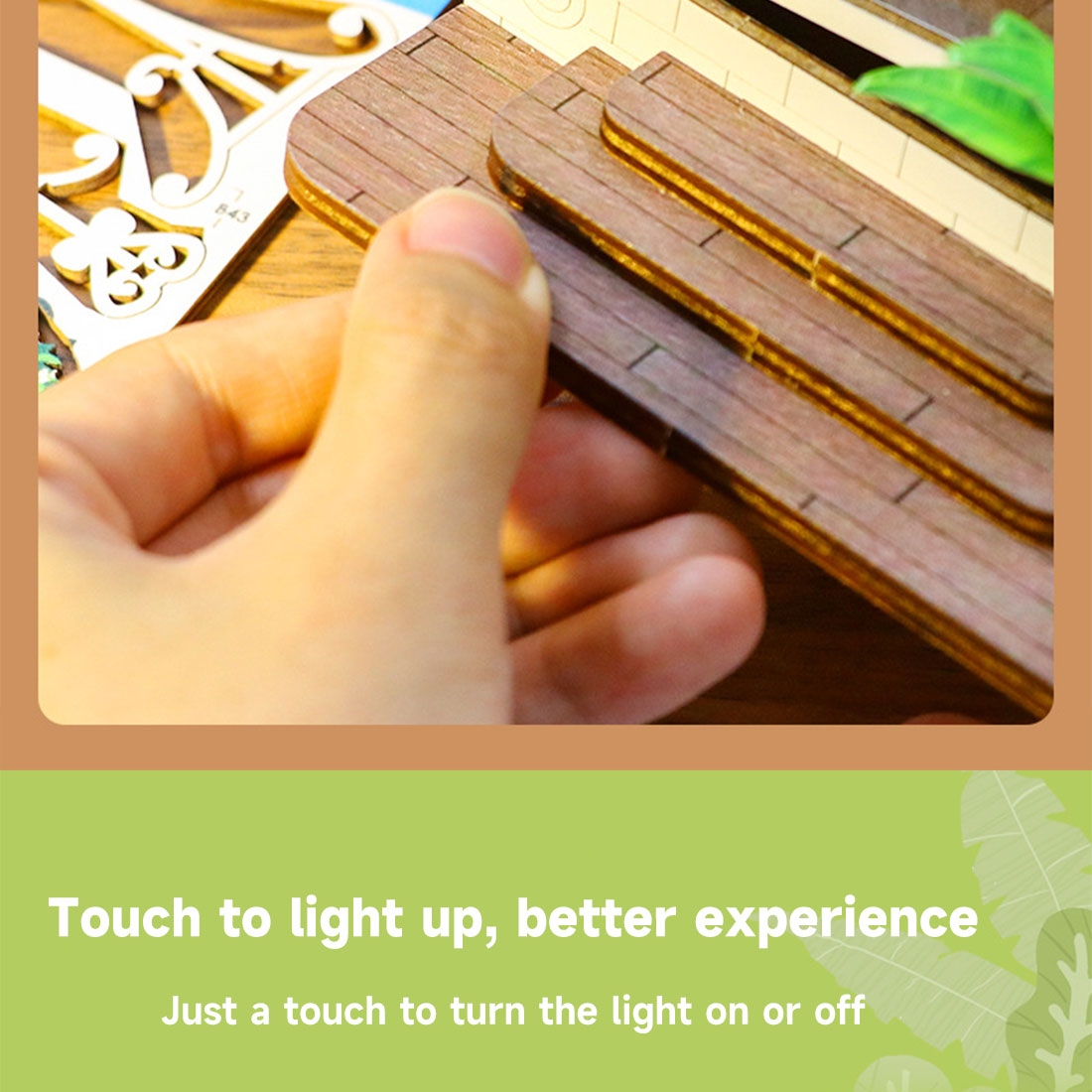 1:24 Garden House Miniature Architectural Model Kit