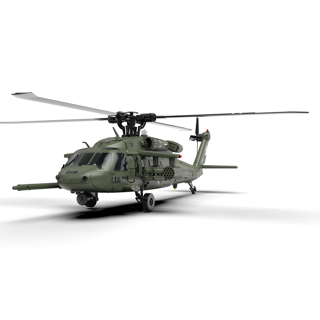 YU XIANG YXZNRC F09-V 1/47 Scale 2.4G 6CH RC Dual Brushless Direct Drive Flybarless 6G/3D Stunt Helicopter Model (RTF Version)