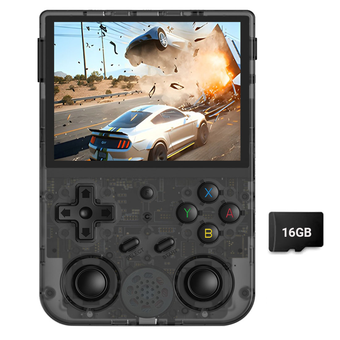 RG353V 3.5-Inch 16G+64G/128G/256G Handheld Game Console Built-in 15000/25000/34000+ Games