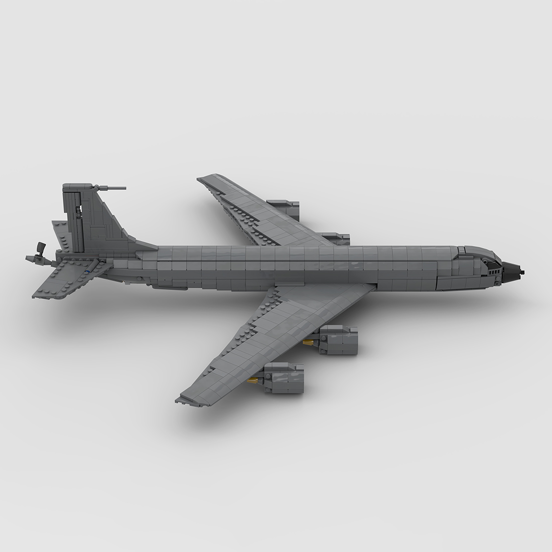 KC-135 Stratotanker Model Kit Air Refueling Aircraft Military Assembly Plastic Building Blocks Toys (1532PCS)