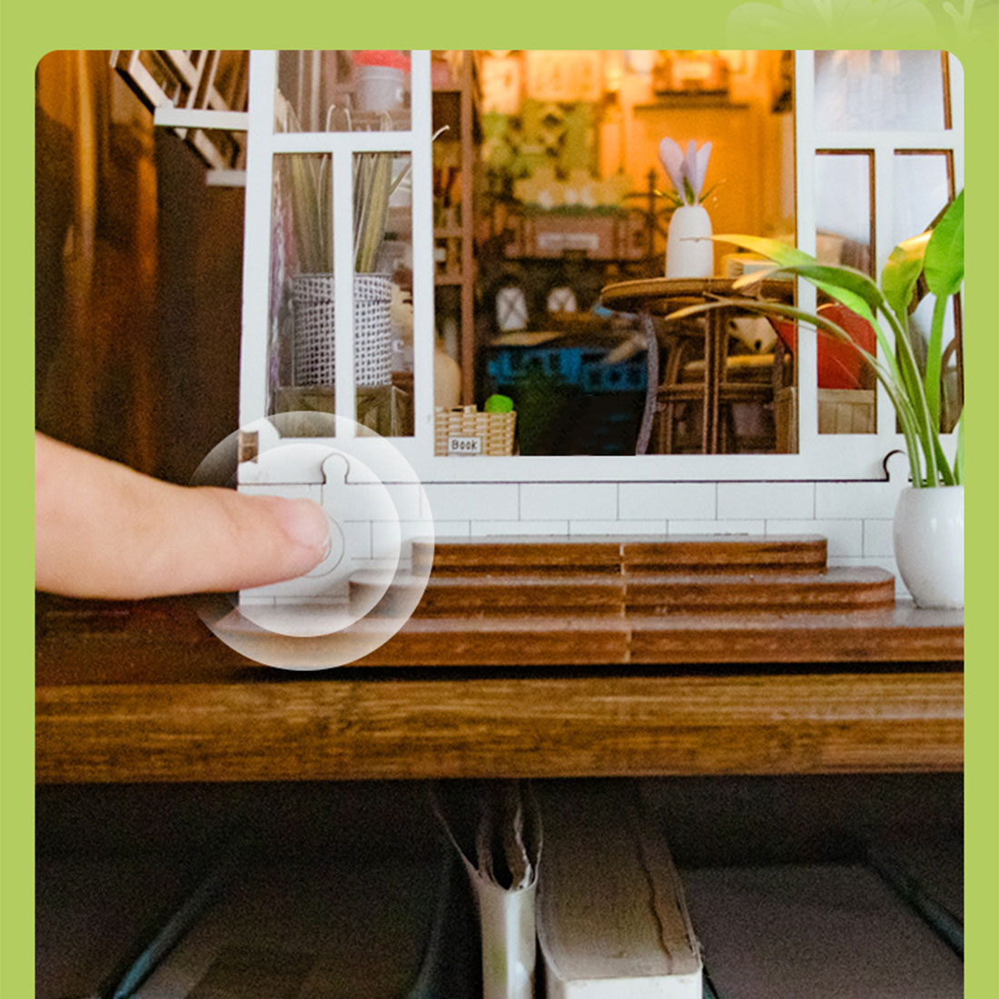 1:24 Garden House Miniature Architectural Model Kit