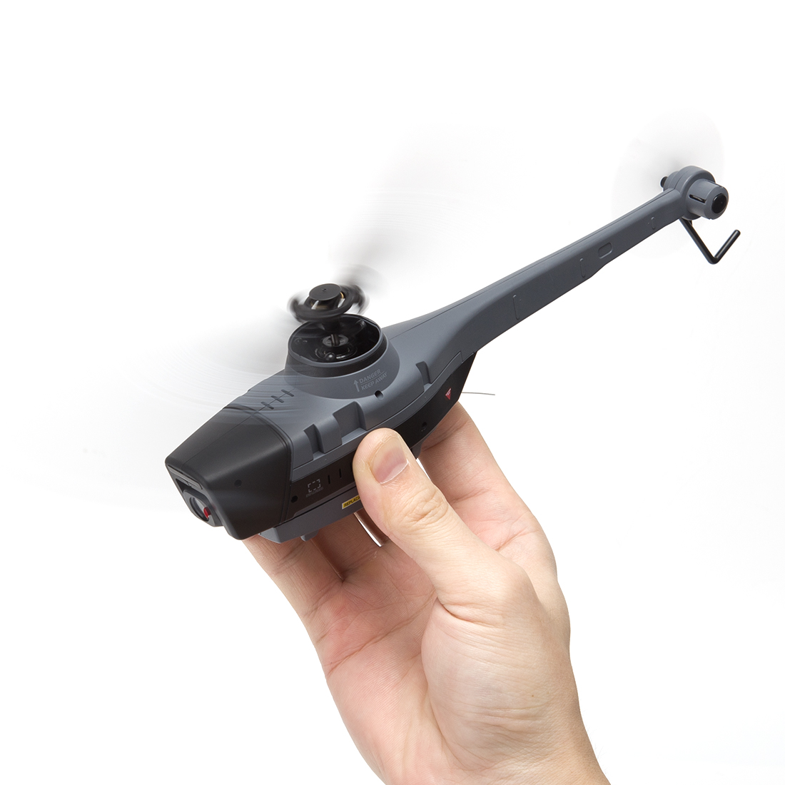 2.4G RC 4CH Black Hornet Aerial Vehicle Reconnaissance Military Aircraft Helicopter Model (RTF)