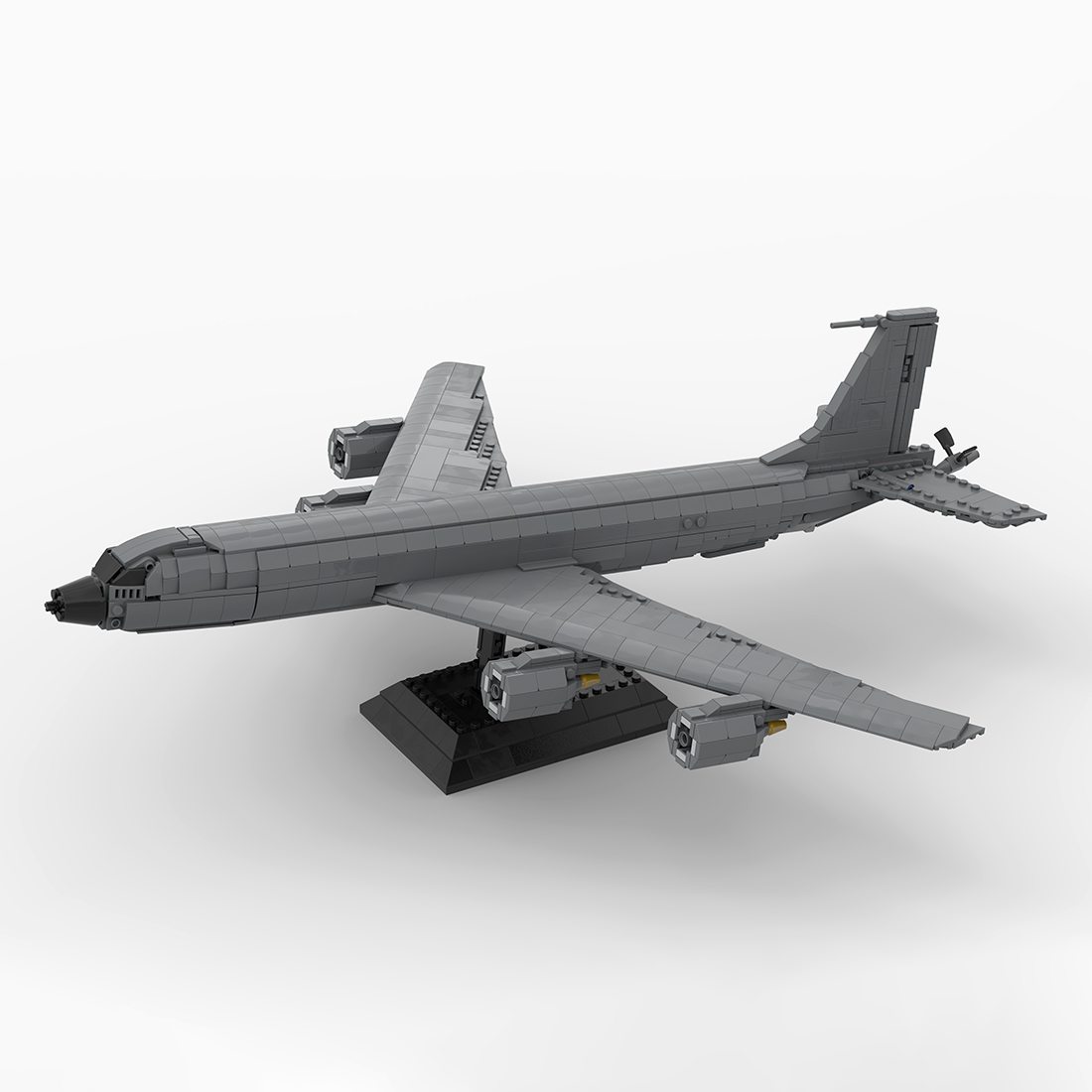 KC-135 Stratotanker Model Kit Air Refueling Aircraft Military Assembly Plastic Building Blocks Toys (1532PCS)