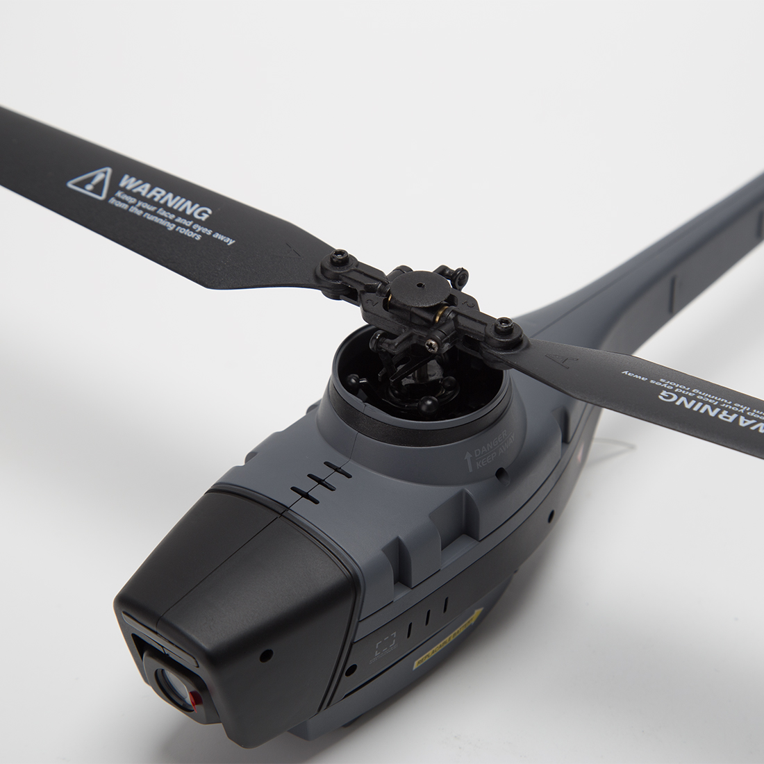 2.4G RC 4CH Black Hornet Aerial Vehicle Reconnaissance Military Aircraft Helicopter Model (RTF)