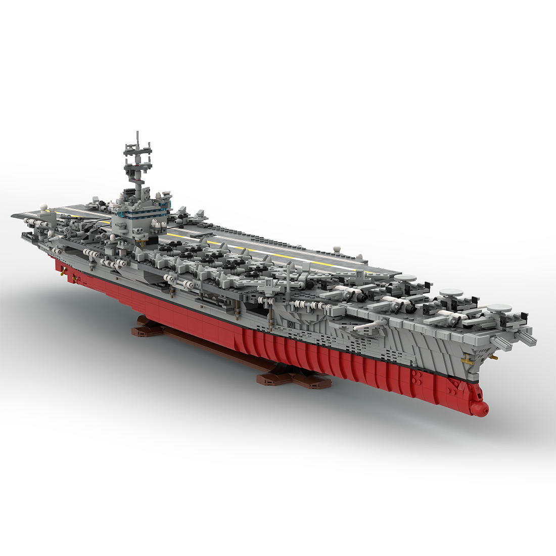 1/350 MOC UCS USS Enterprise CVN-65 Nuclear-powered Aircraft Carrier Military Model Building Blocks Set (48941PCS)