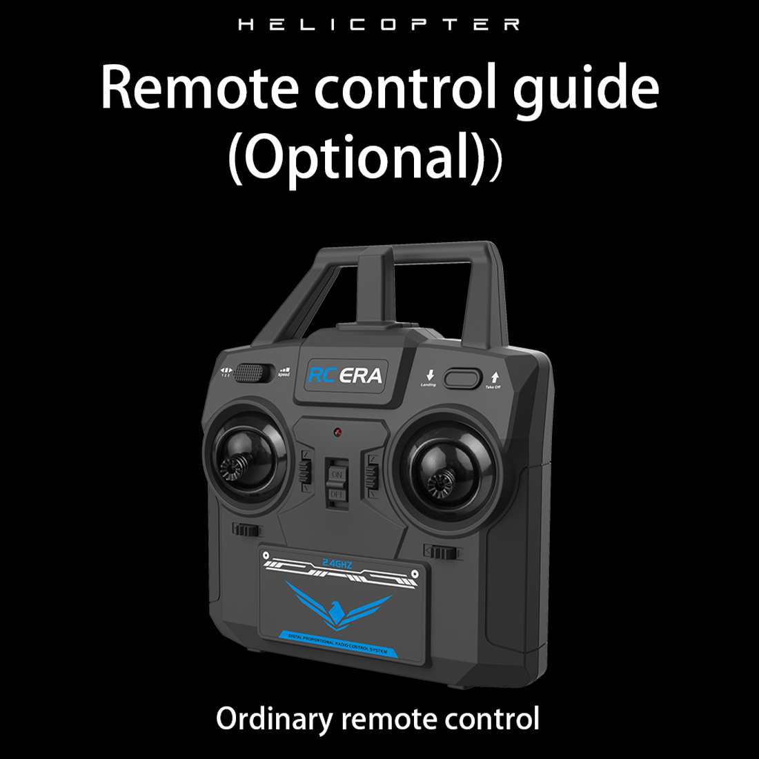 RC ERA C138 1/33 Scale 206 Helicopter 2.4G 6CH No Aileron Helicopter with Altitude Hold (RTF Version)
