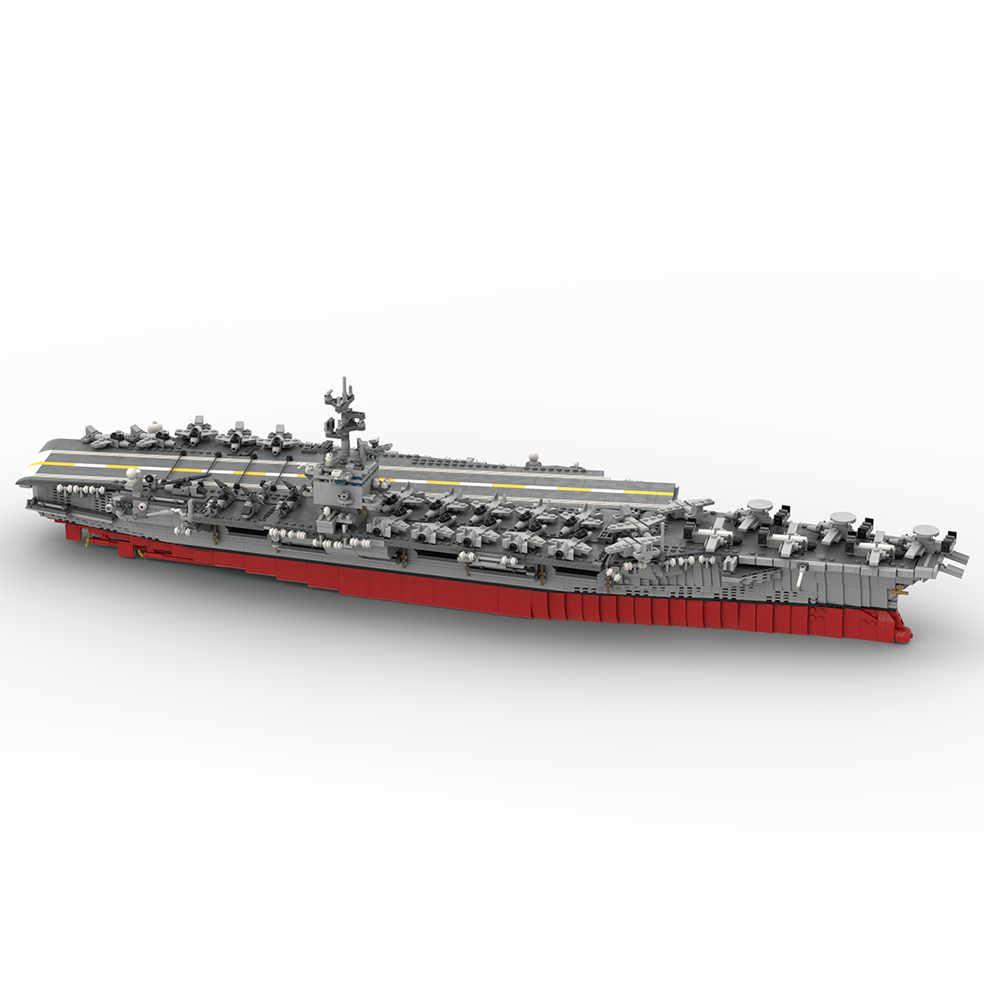1/350 MOC UCS USS Enterprise CVN-65 Nuclear-powered Aircraft Carrier Military Model Building Blocks Set (48941PCS)
