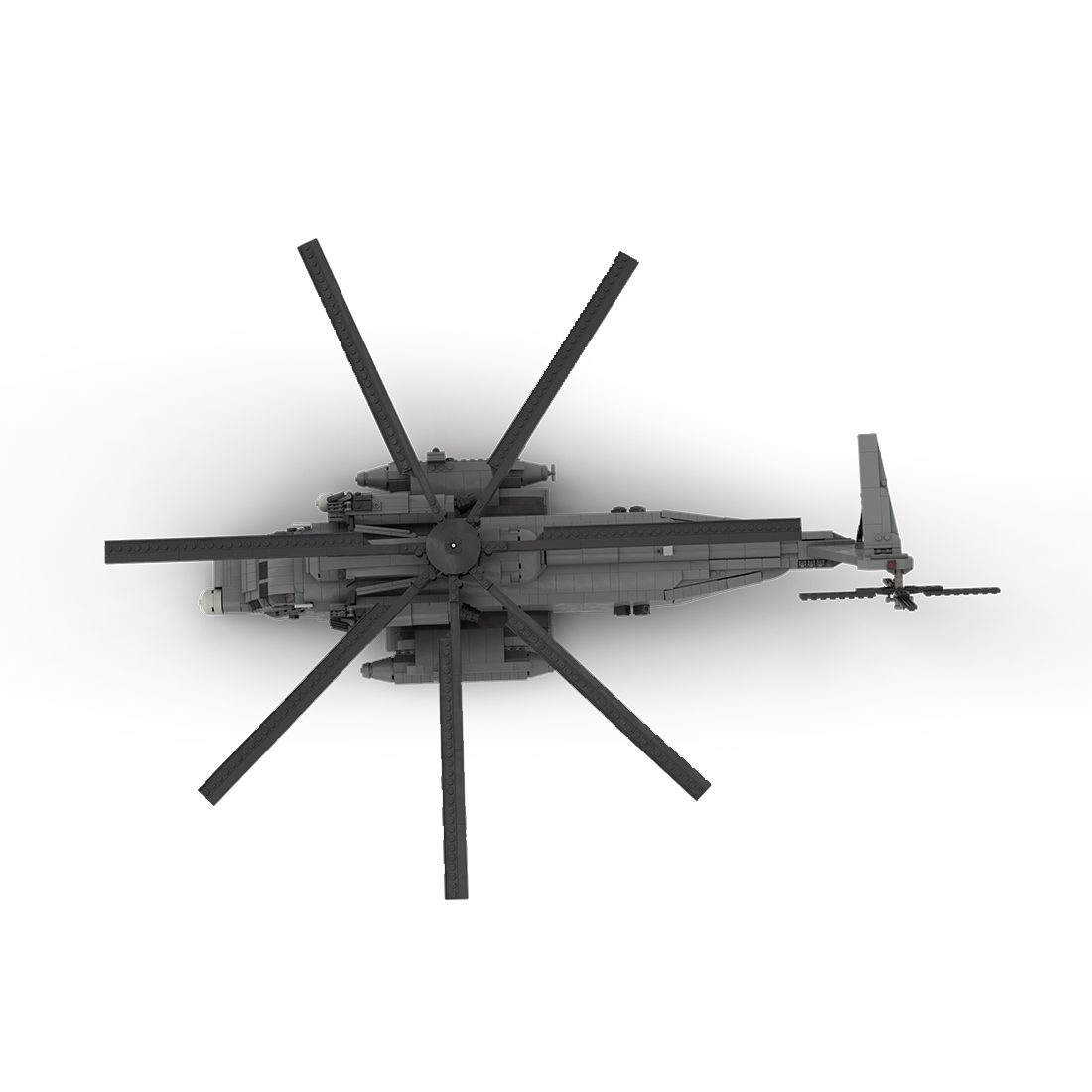 MOC-134252 Sikorsky MH-53 Pave Low Military Theme Building Blocks Set (2023PCS)