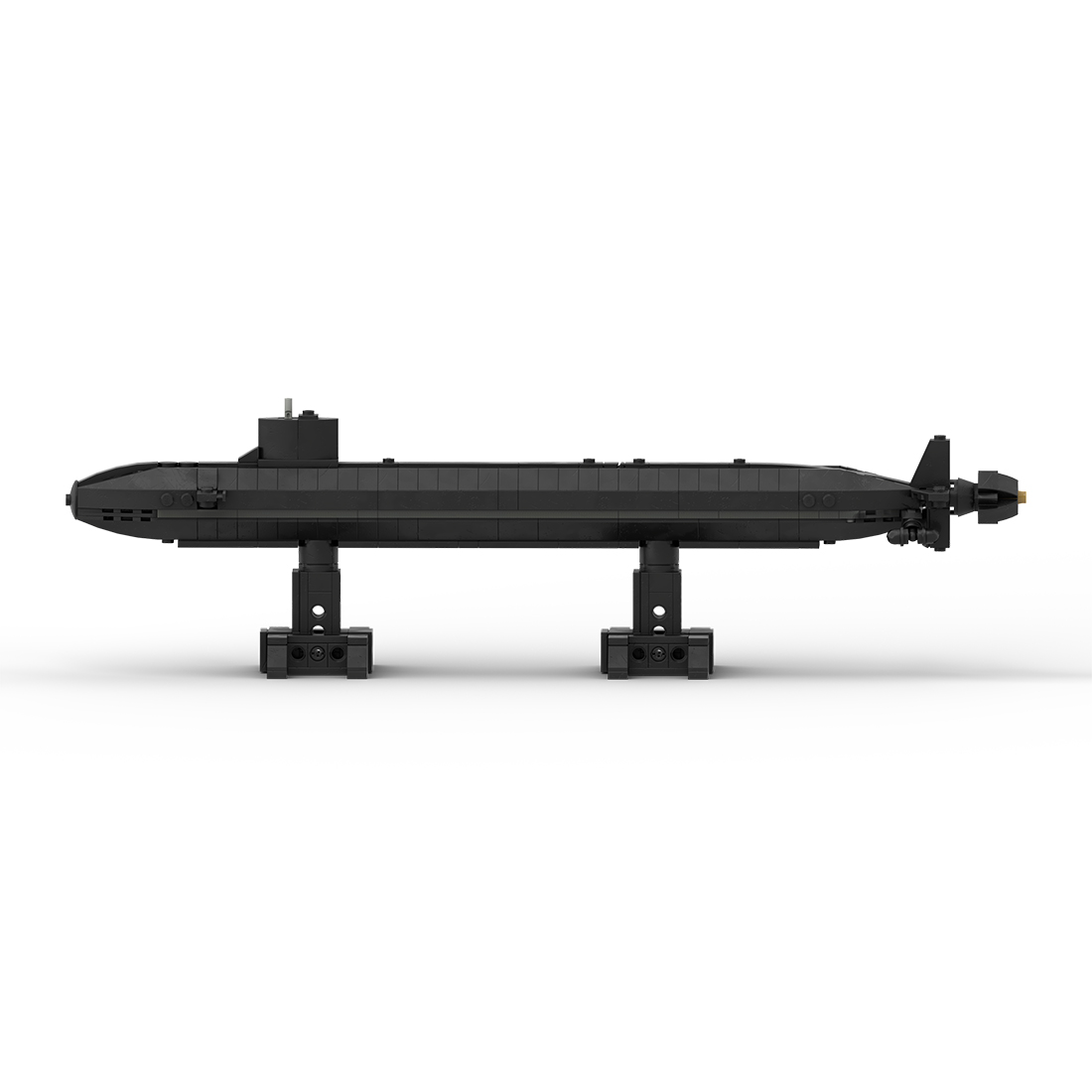 MOC-157724 VIRGINIA CLASS Submarine - 1/300 Scale Modern Military Model Building Blocks Set (465PCS)
