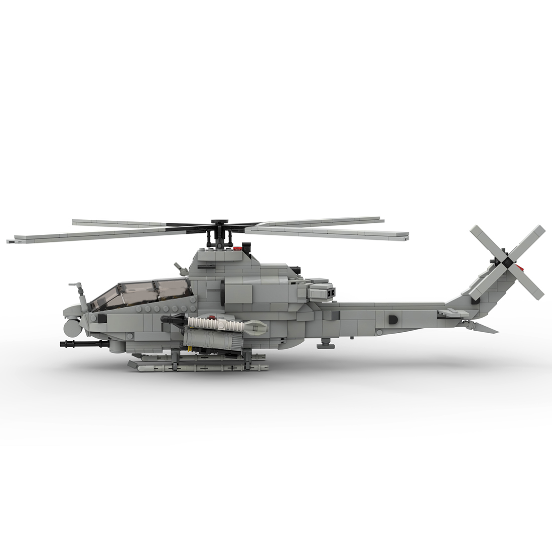 MOC-93584 Bell AH-1Z Viper Model Military Theme Building Blocks Toys Set (975PCS)