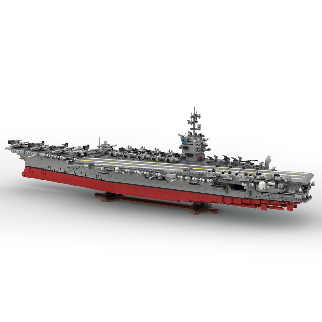 1/350 MOC UCS USS Enterprise CVN-65 Nuclear-powered Aircraft Carrier Military Model Building Blocks Set (48941PCS)