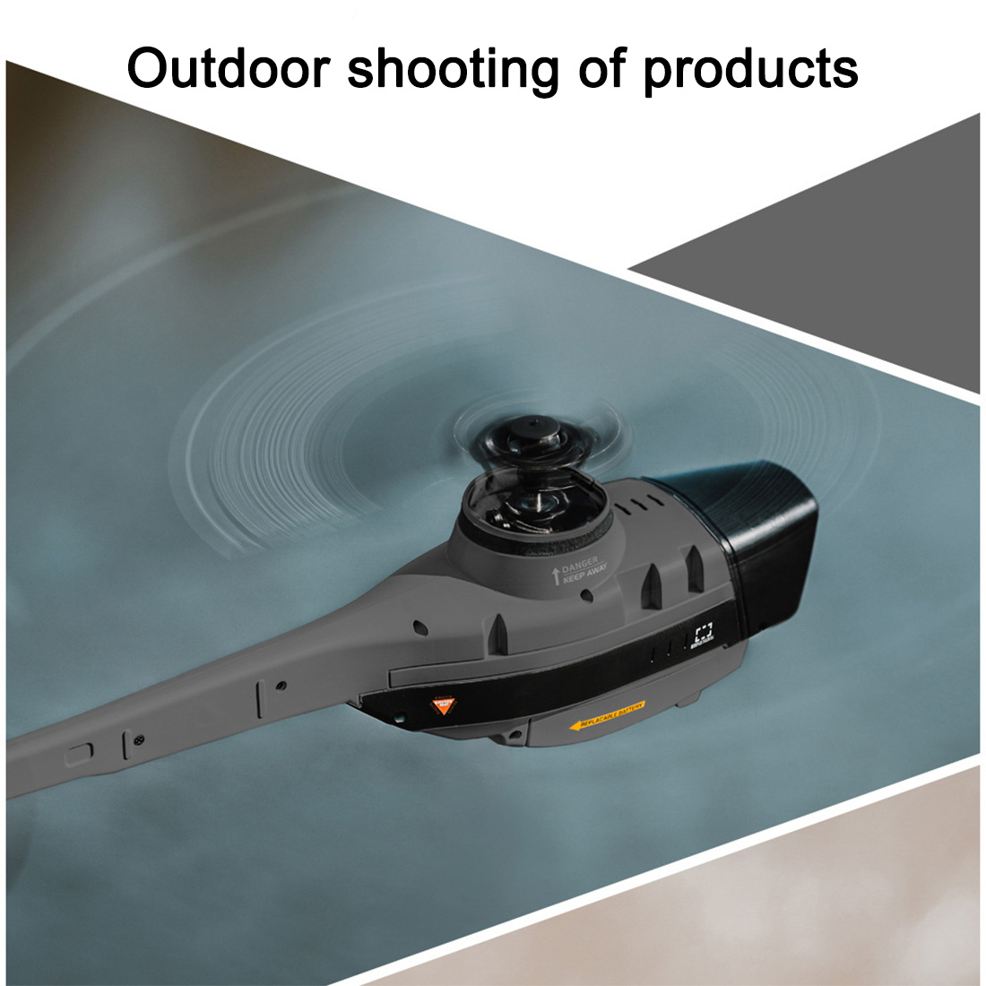 2.4G RC 4CH Black Hornet Aerial Vehicle Reconnaissance Military Aircraft Helicopter Model (RTF)