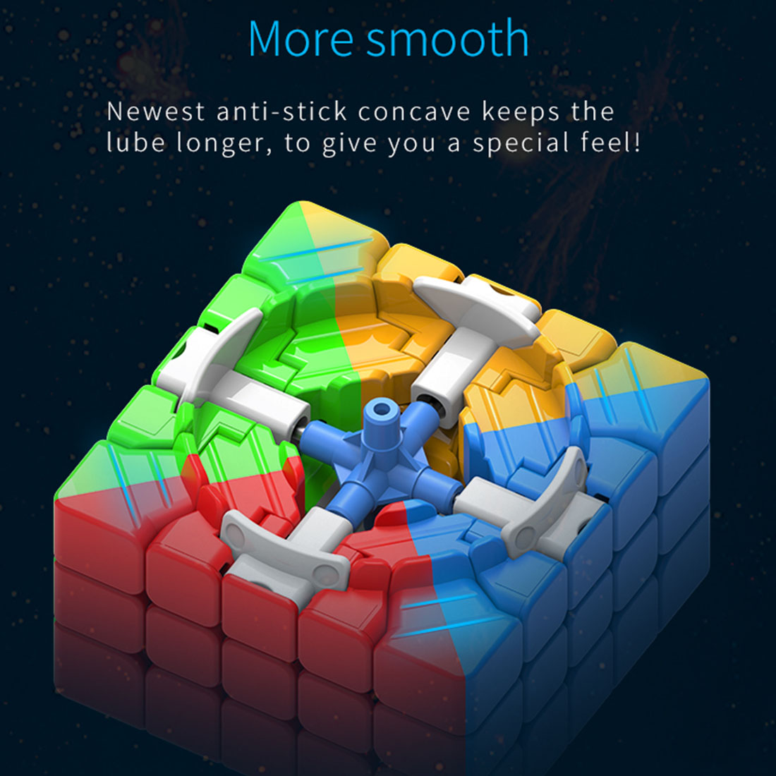 Diansheng Solar 2M Magnetic 5x5 Cube (UV-coated Version)