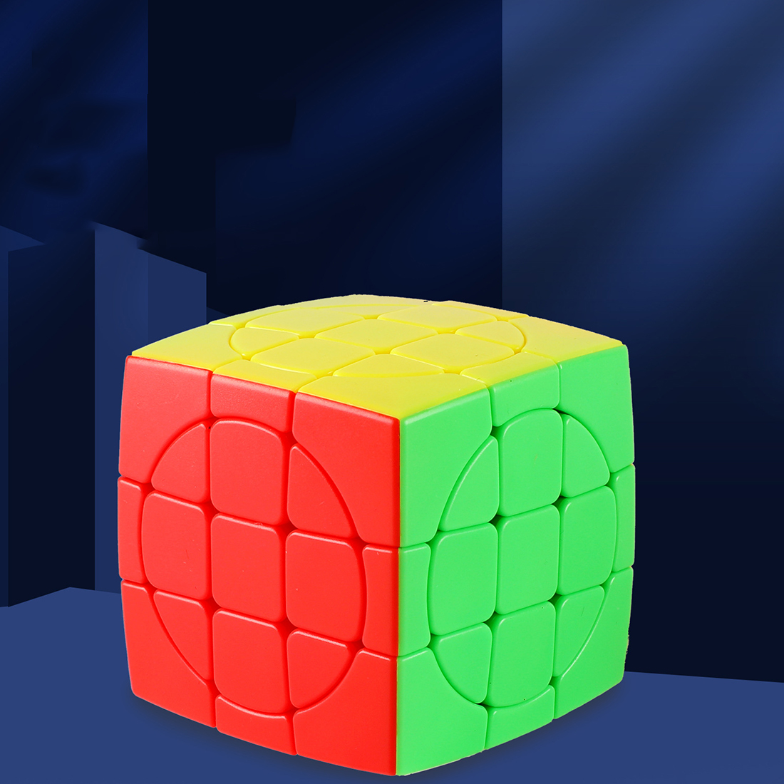 ShengShou Crazy 3x3 V2 Magic Cube (Stickerless)
