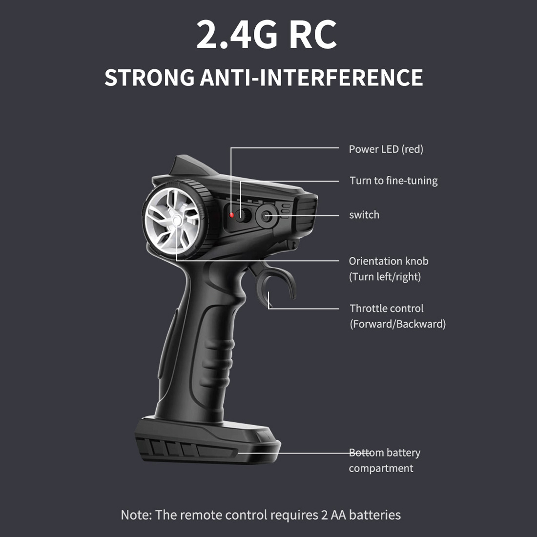 1/72 2.4Ghz RC Electric Tugboat Model (RTR Version/Yellow)