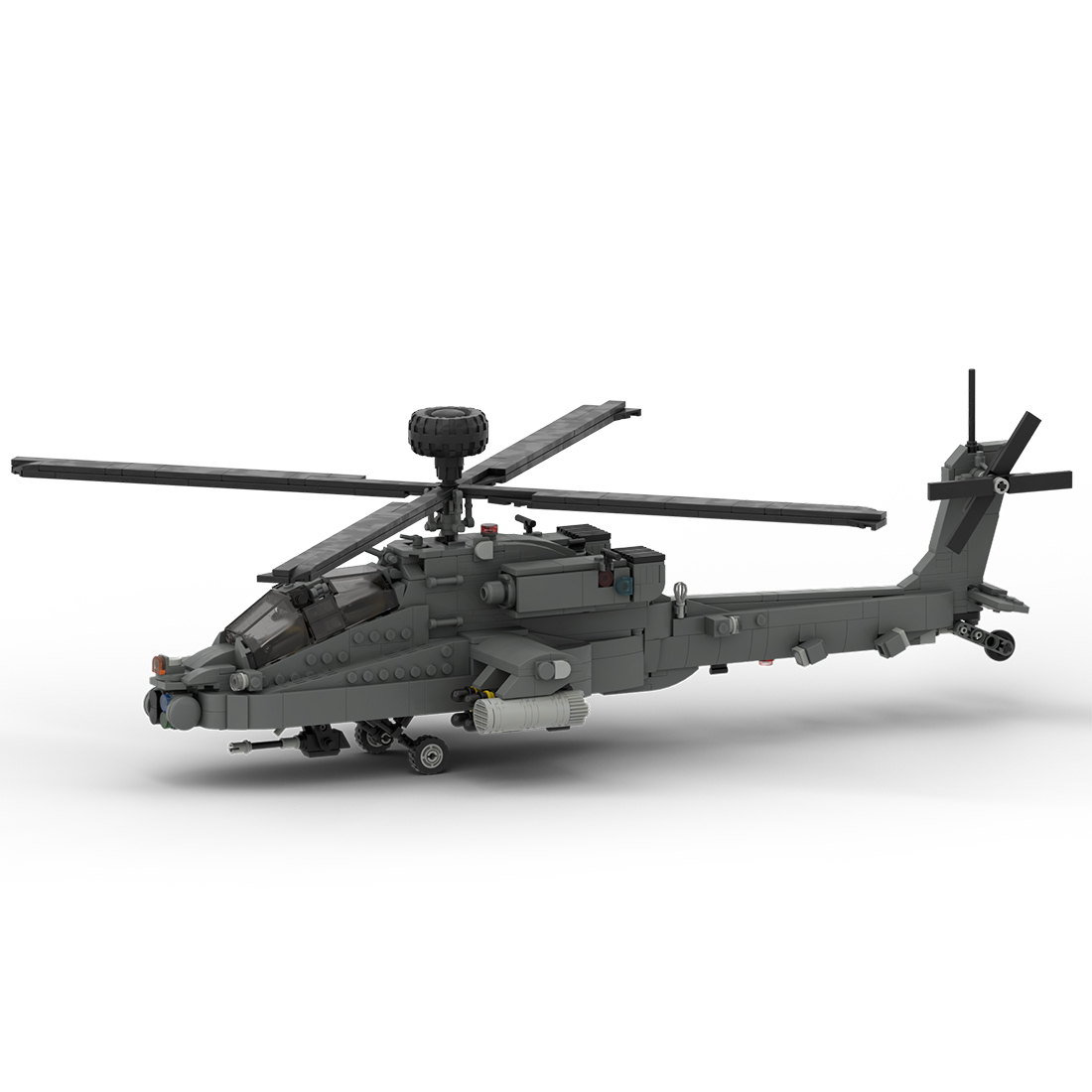 MOC-104169 AH-64 APACHE Model Military Theme Building Blocks Toys Set (995PCS)