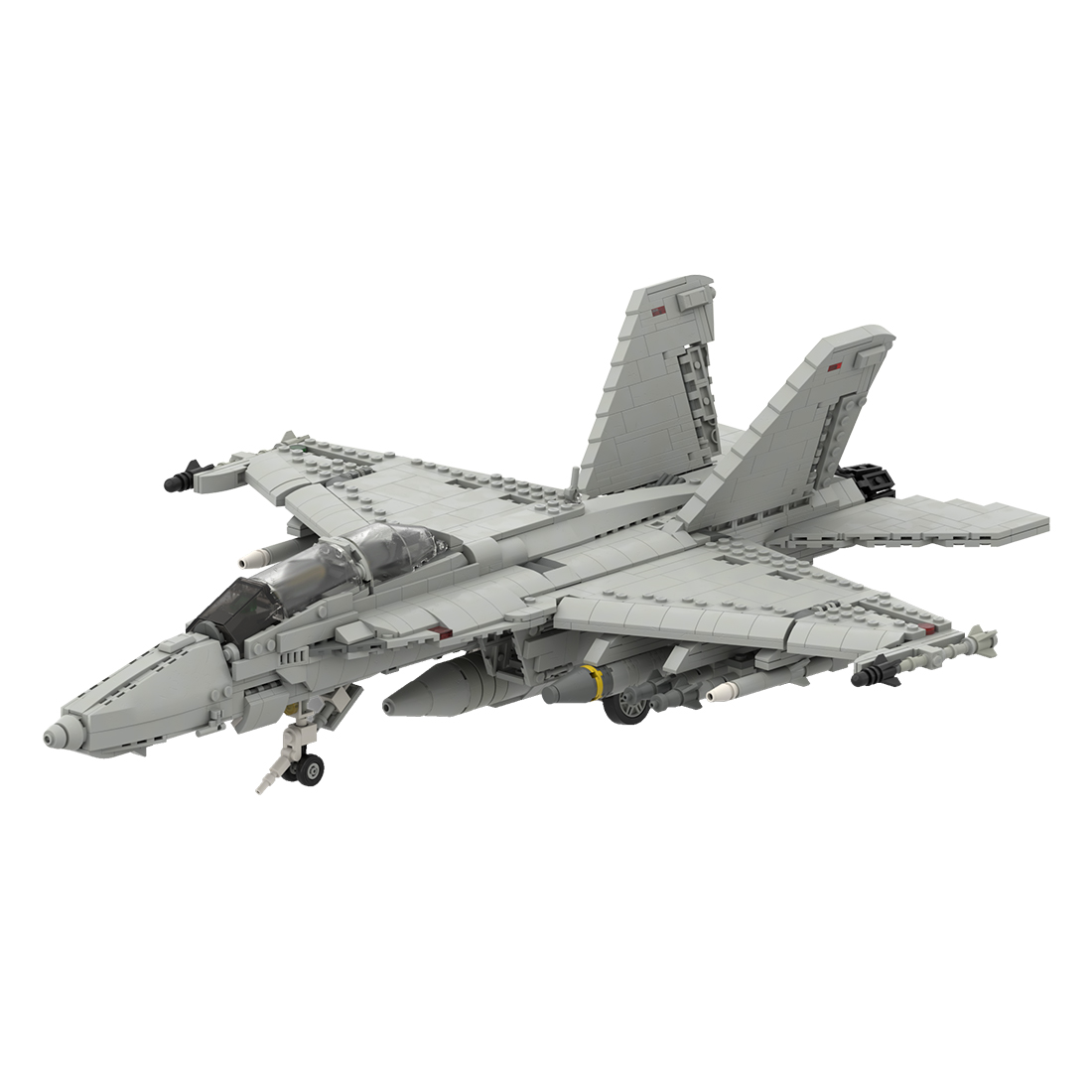 MOC-119063 F/A-18E SUPER HORNET Military Building Blocks Set(1483PCS)
