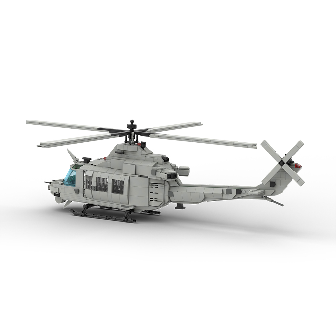 MOC-141242 Bell UH-1Y Venom Military Theme Building Blocks Set (1070PCS)