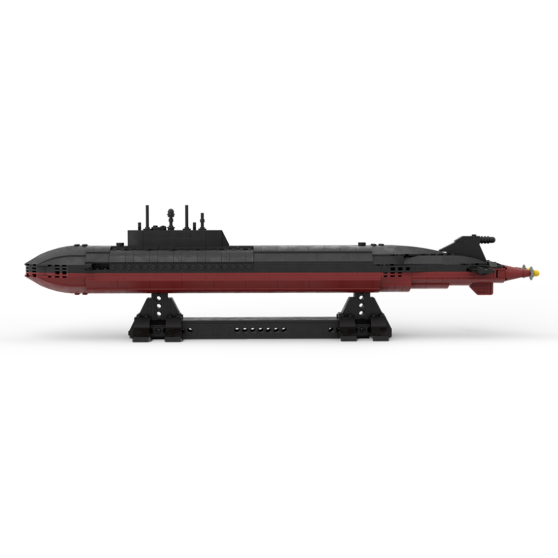 MOC-149172 1/300 Scale Oscar II Class Submarine "Kursk" Military Model Small Particles Building Blocks Set (798PCS)