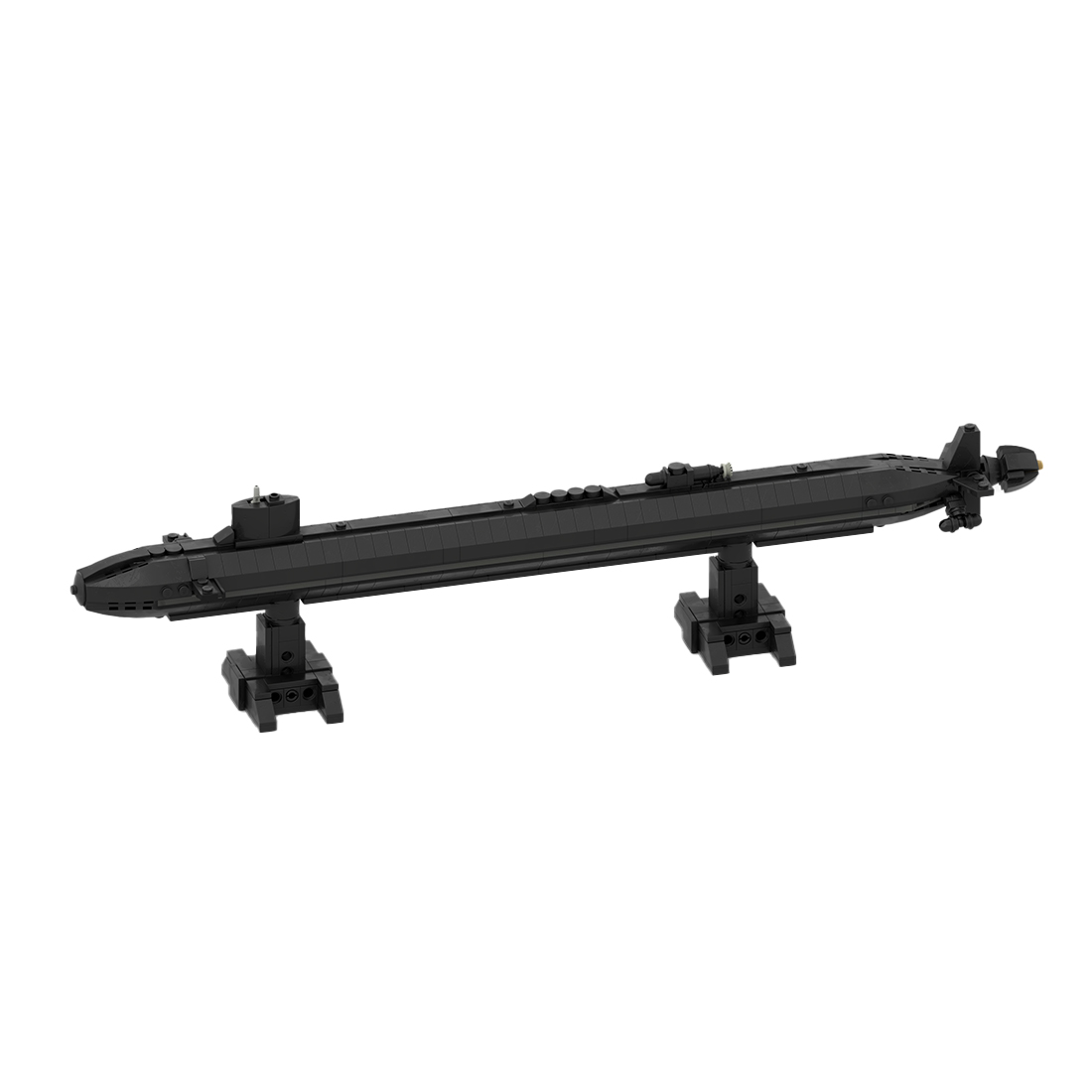 MOC-157724 VIRGINIA CLASS Submarine - 1/300 Scale Modern Military Model Building Blocks Set (465PCS)