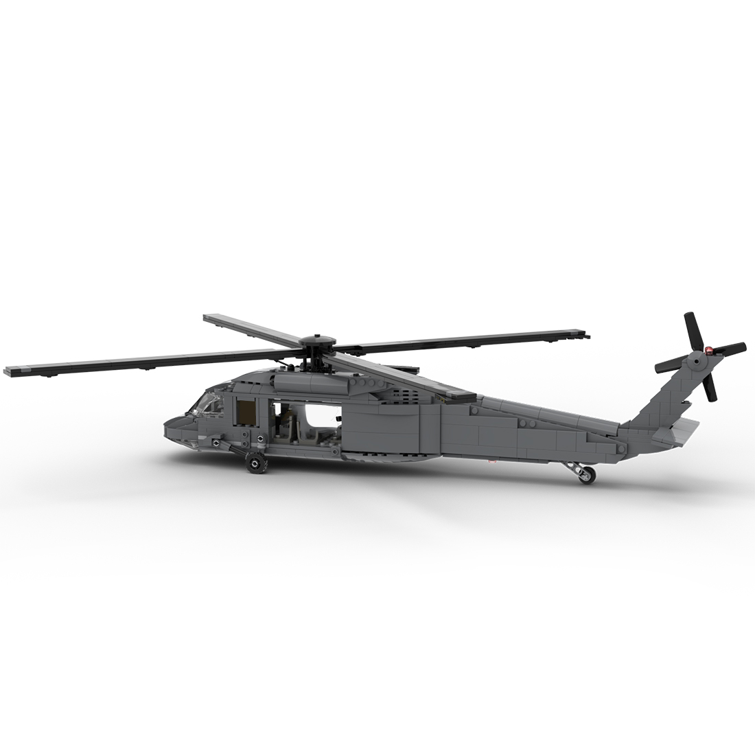 MOC-29506 Sikorsky UH-60 Black Hawk Model Military Theme Building Blocks Toys Set (810PCS)