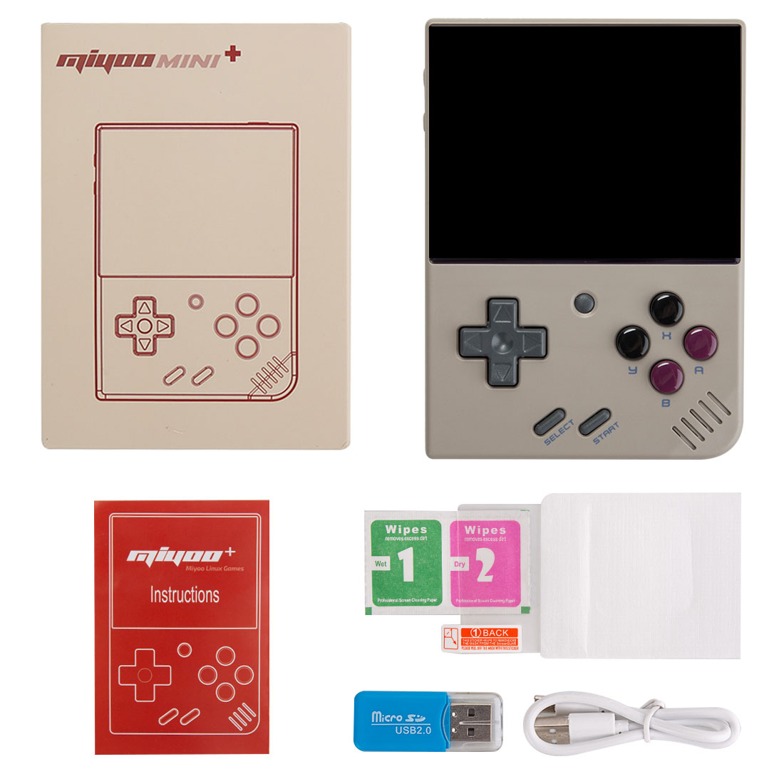 Miyoo Mini Plus 3.5-Inch Handheld Game Console