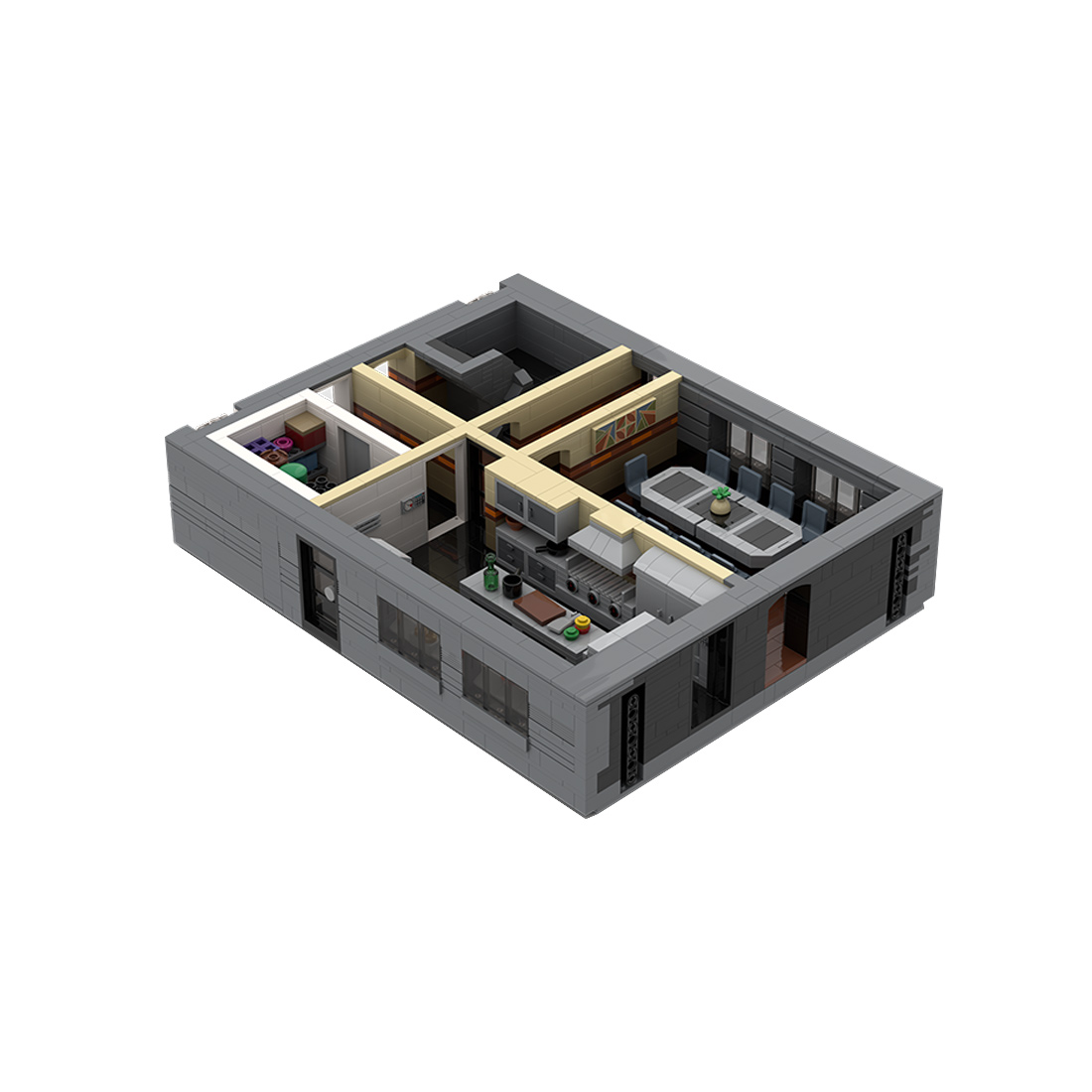 The Majestic Mega-Yacht Block Model: Deck 1 Bow Module – An Epic 1/38 Scale Building Project