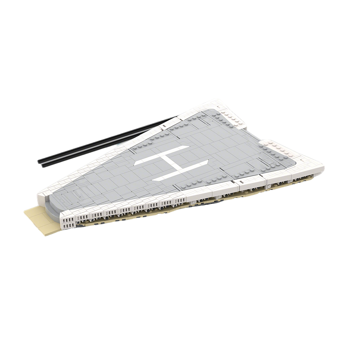 The Majestic Mega-Yacht Block Model: Deck 1 Bow Module – An Epic 1/38 Scale Building Project