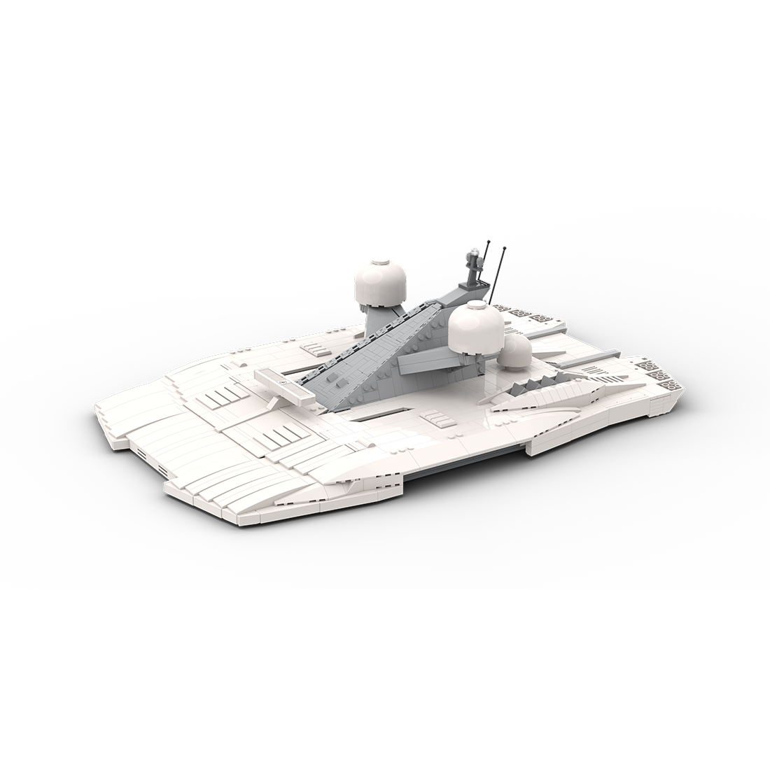 The Majestic Mega-Yacht Block Model: Deck 1 Bow Module – An Epic 1/38 Scale Building Project