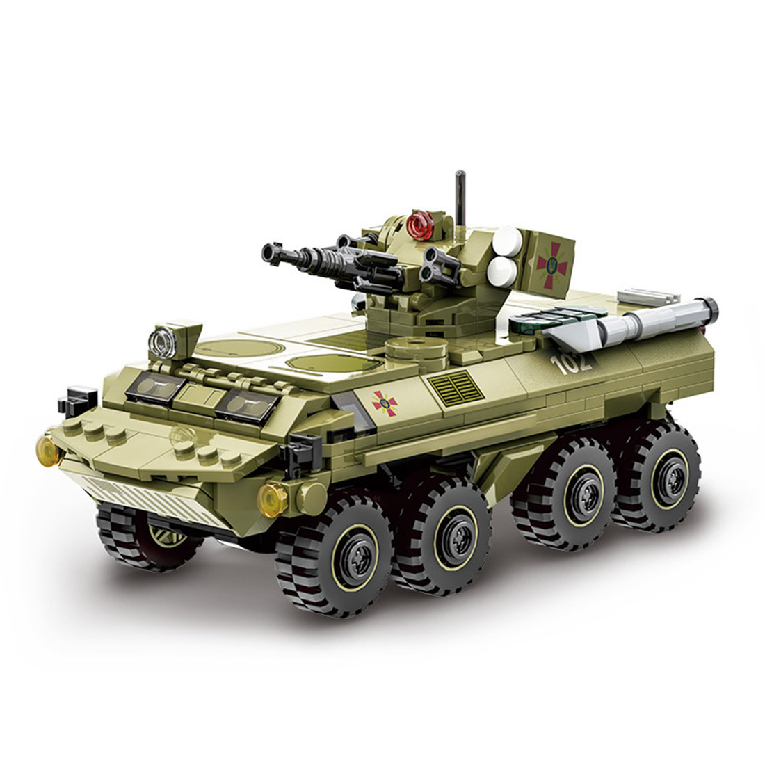 BTR-4 Infantry Fighting Vehicle MOC Model Building Blocks Set (379PCS)