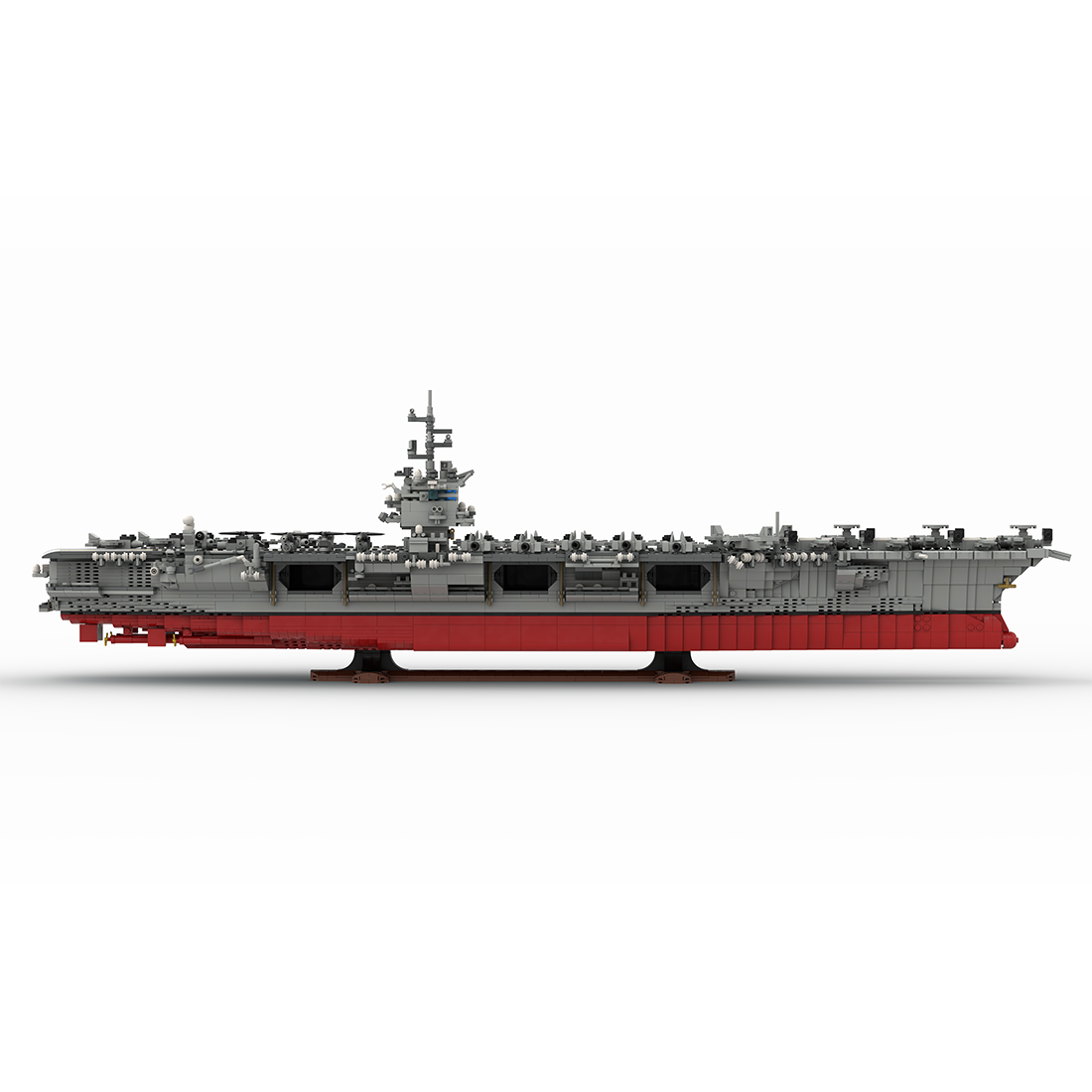 1/350 MOC UCS USS Enterprise CVN-65 Nuclear-powered Aircraft Carrier Military Model Building Blocks Set (48941PCS)