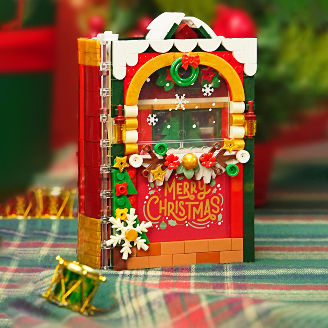 Christmas Magic Night Book DIY Assembly Building Blocks Set (526PCS)