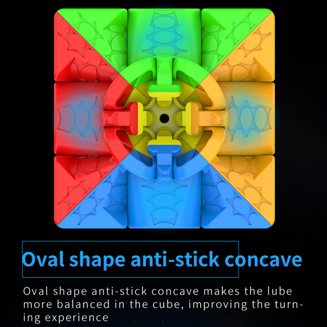 Diansheng Solar 2M Magnetic 3x3 Cube (UV-coated Version)