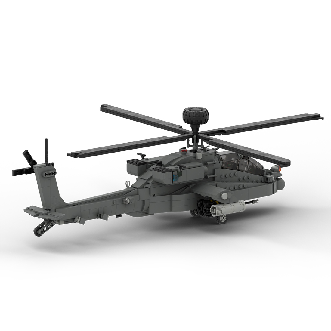 MOC-104169 AH-64 APACHE Model Military Theme Building Blocks Toys Set (995PCS)