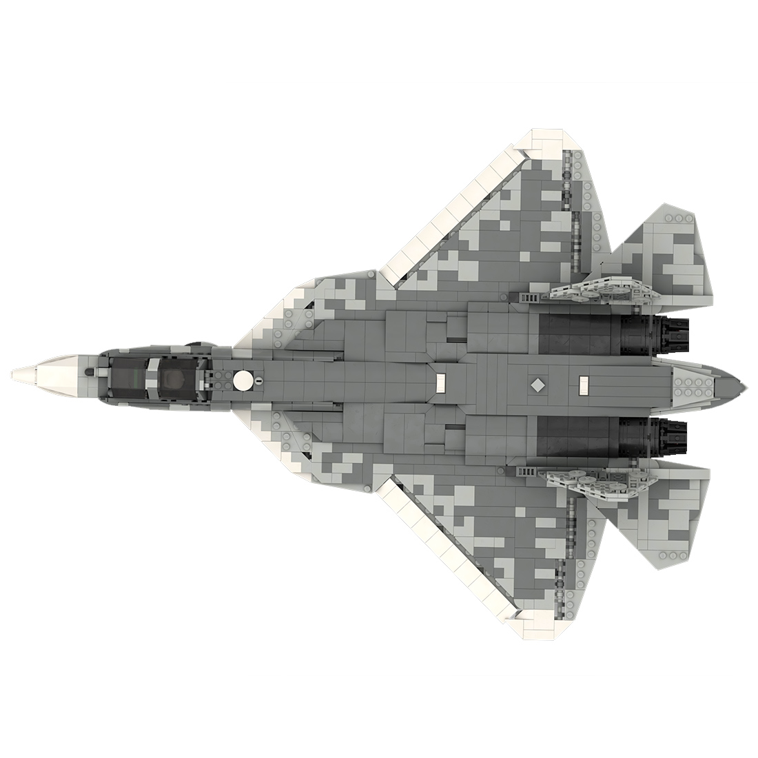 MOC-125117 Sukhoi SU-57 Felon Military Building Blocks Set(1907PCS)