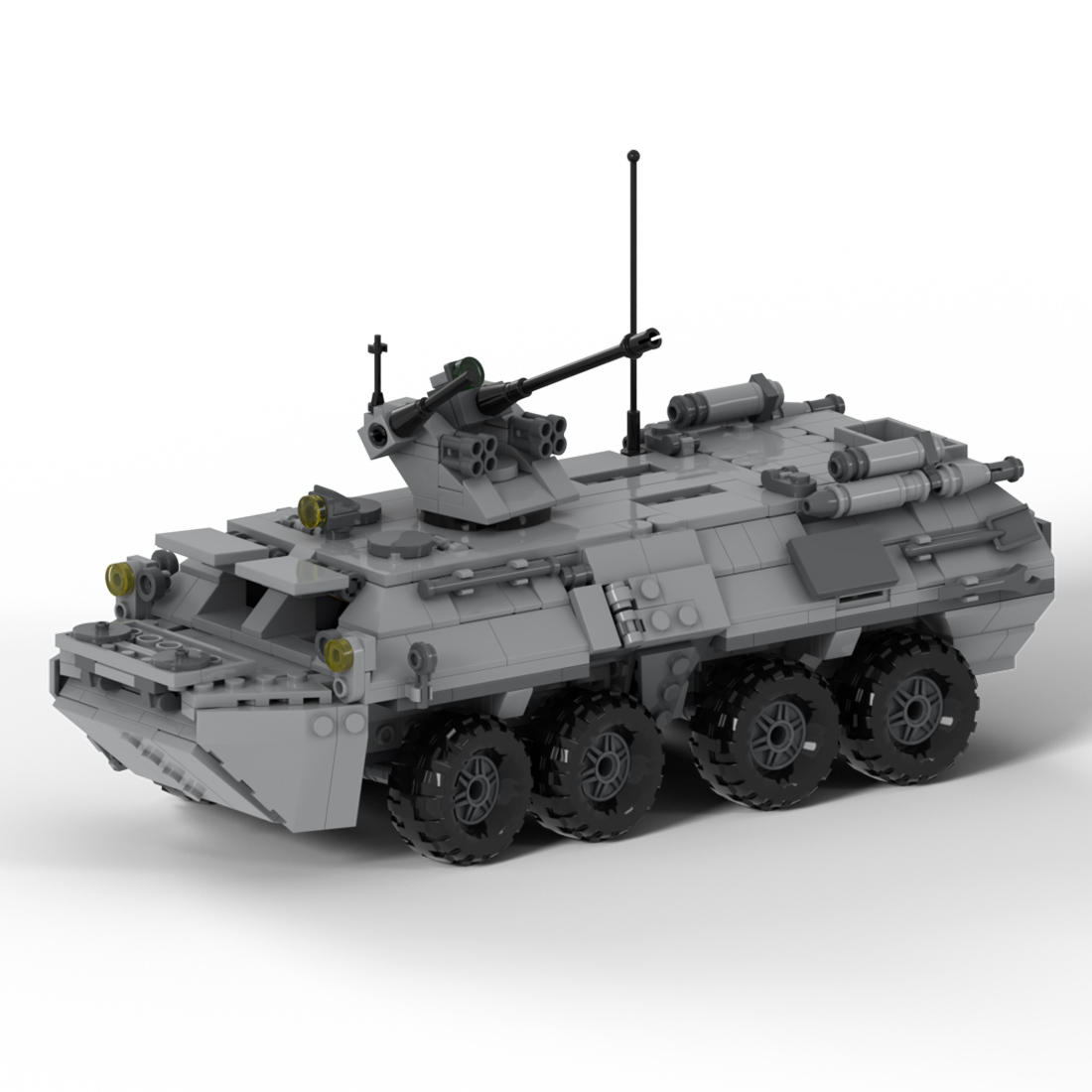 MOC-39493 BTR-82A | APC Model Military Theme Building Blocks Toys Set (798PCS)
